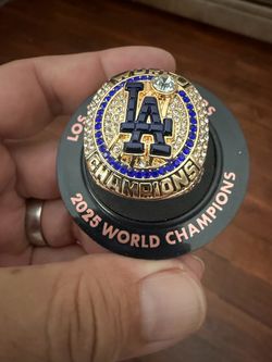 LA Dodgers 2025 World Champions Replica Ring