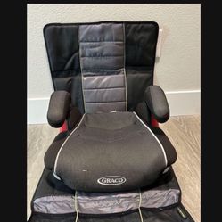 Booster Seat With Car Seat Protector