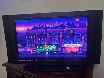 32in Olevia box Flat Screen HD TV