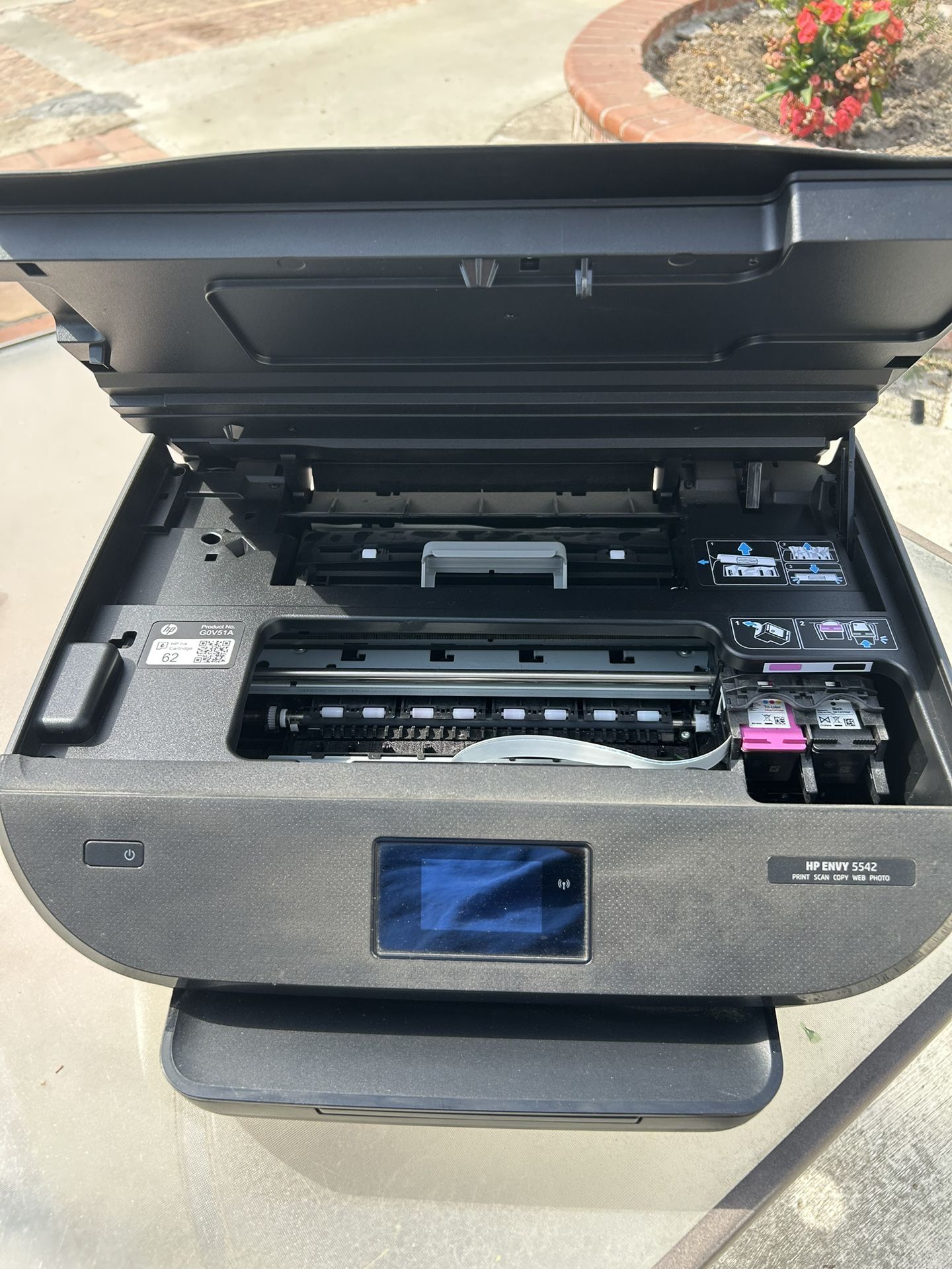 HP ENVY 5542 Printer And Scotch Laminator