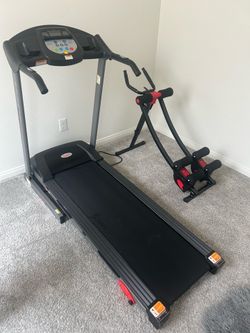 Abdominal Trainer and treadmill brand new