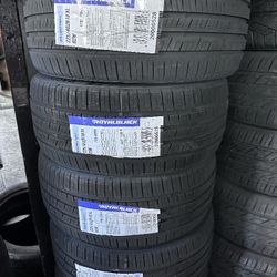 SET OF FOUR NEW TIRES 225/40/18 ROYALBLACK INCLUDING MOUNT AND BALANCE ASK ME FOR SIZE AND BRANDS 