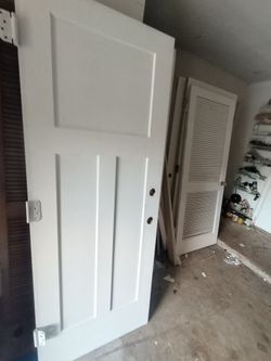 30x80 solid wood door no frame only door $80