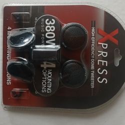 Xpress Audio Dome Tweeters Brand New In The Box 