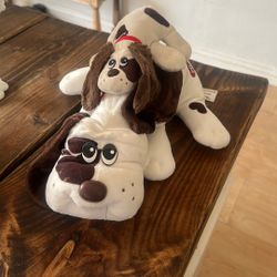 Pound Puppy Mom And Baby Toy Plushie 