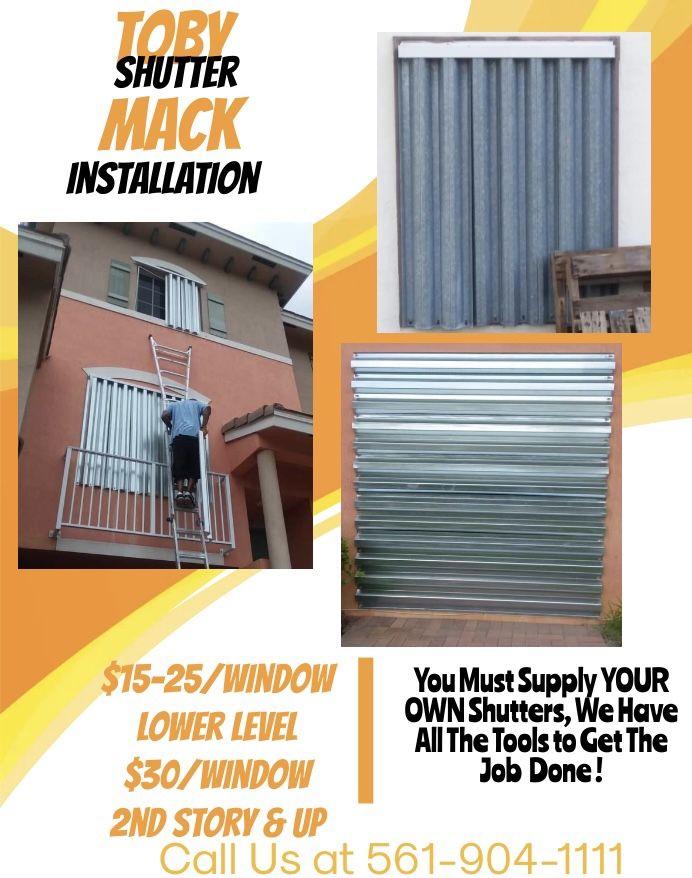 Shutter Installation
