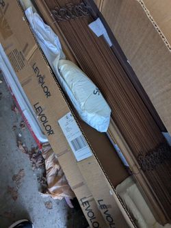 Levolor Wood Blinds 3 pack