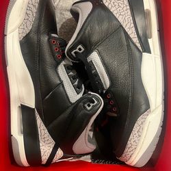 Jordan 3 black cements