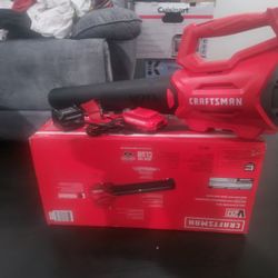 Craftsman V20 Battery Powered Leaf Blower 