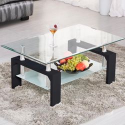 New Black Coffee Table 