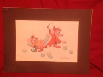 Disney lithograph Davis Cinderella photo