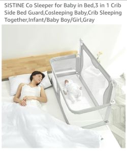 Baby in Bed Crib Sleeper