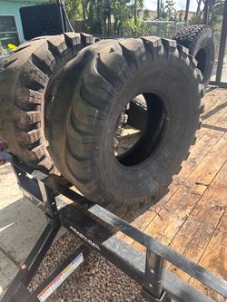 Old tires can be used for working out flipping