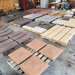 CEMENT PILLAR CAPS AND WALL CAPS