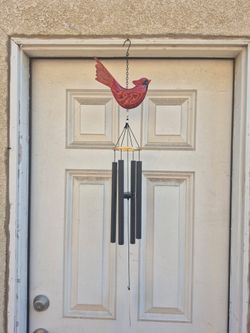 Cardinal wind chime