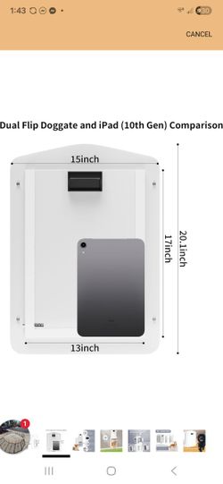 Medium In Wall Or Door Dog Door New