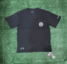 Black chrome heart shirt