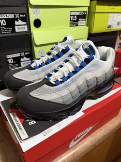 NIKE AIR MAX 95 BIG BUBBLE BLUE SPARK Sz 8.5 DS 