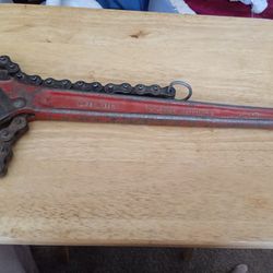 Ridgid 2 1/2" Chain Pipe Wrench $50.00 Firm