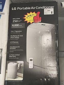 LG Portable Air Conditioners On Sale!