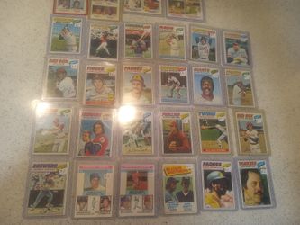 1977 topps baseball vintage 28 card lot! Hofs & all stars