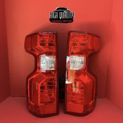 Chevy Silverado 2019. 2023 Tail Lights.
