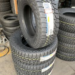 265/70/17 New Set Of Falken AT Tires Installed