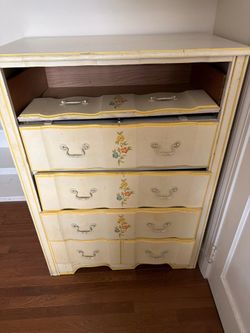 FREE vintage floral dresser