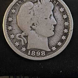 1898 no min mark barber quarter