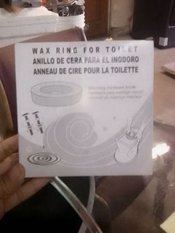 TOILET WAX RING KIT