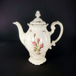 Vintage Rosenthal Moss Rose Large Coffee/Tea Carafe 