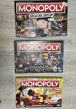 New and unusual Monopoly games
