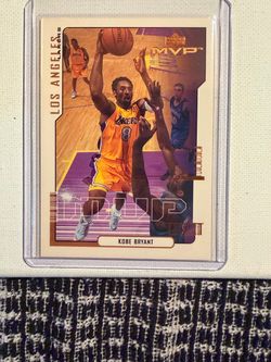 Kobe Bryant Upper Deck MVP Lakers Basketball Card