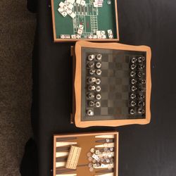 Chess Board With Backgammon