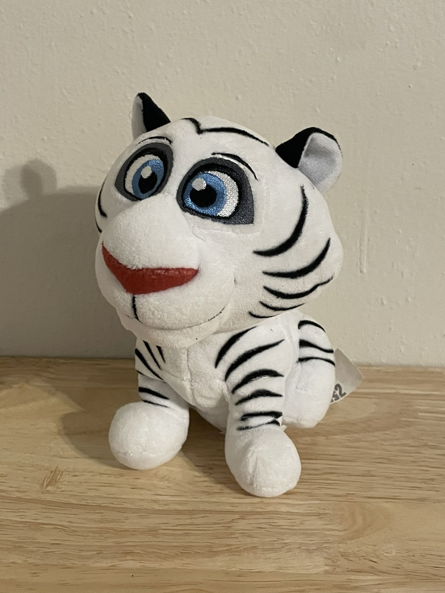 The Secret Life of Pets 2 White Tiger Hu 7” Plush Stuffed Animal Toy