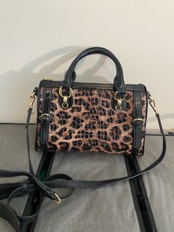 Leopard Print Purse