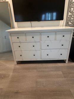 White IKEA Dresser