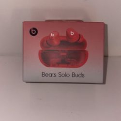 Beats Solo Buds (Red)
