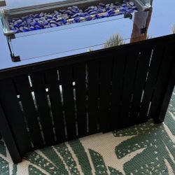 Glass Fire Pit 