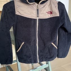 Good Condition North Face Size 10 Hooded Jacket