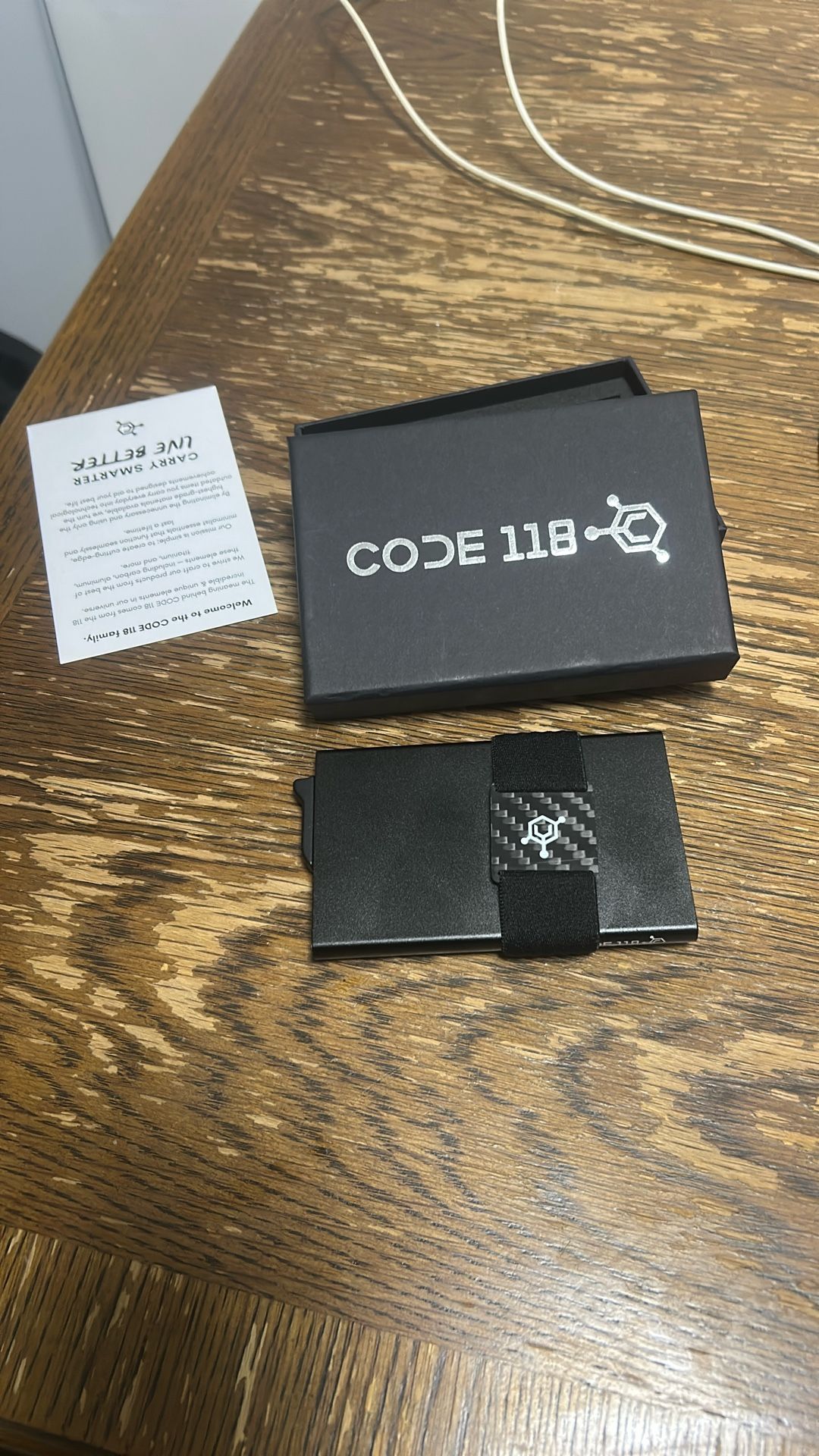 Code 118 Wallet