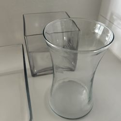 Vases Various Sizes 