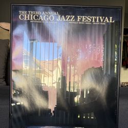 Chicago Jazz Festival poster 1981