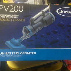 Jacuzzi Cordless professional Pool And Spa VACUUM 