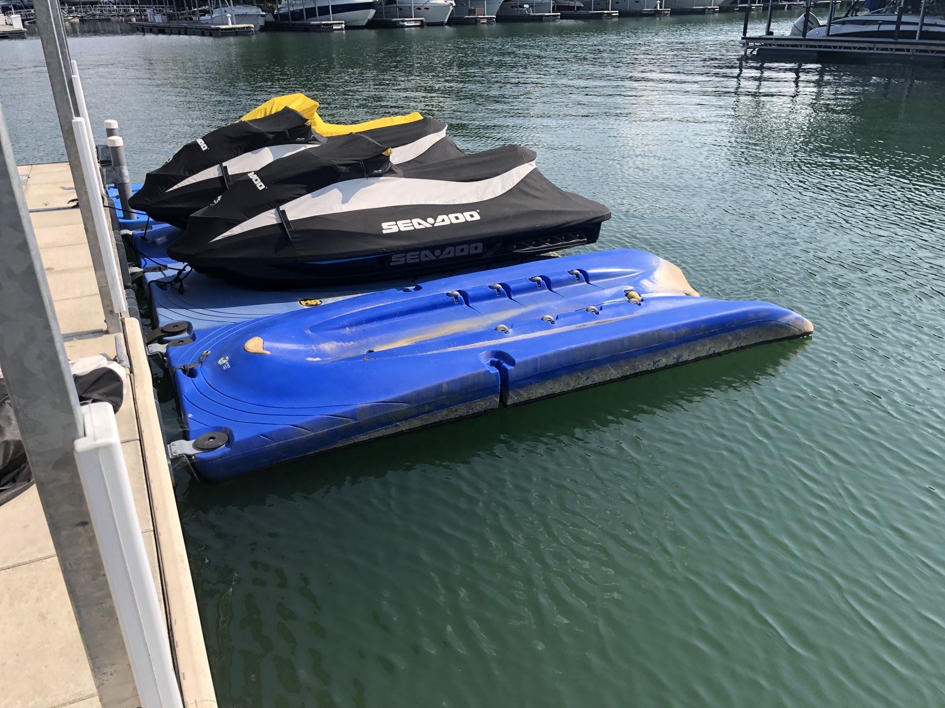 Hydroport 2 xl pwc floating dock