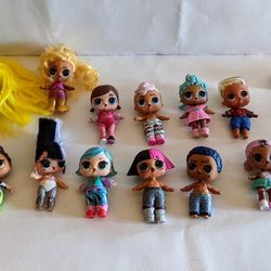 LoL Mini Dolls Lot