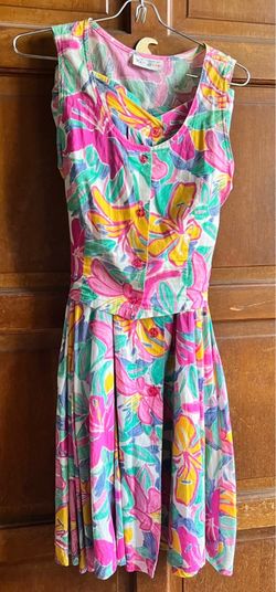 Vintage 1980s Ken Done Matching Top & Skirt Set + Original Ken Done Tee