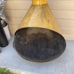 Vintage cone fireplace Malm original 1970’s