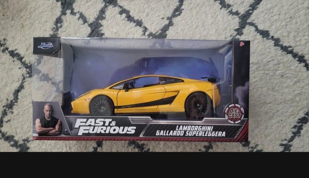 Jada 1:24 Fast & Furious Lamborghini Gallardo Superleggera Yellow