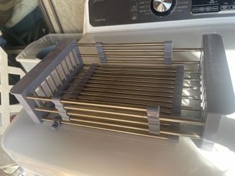 Adjustable dish dry rack